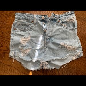 H&M jean shorts